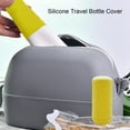 thumbnail image 2 of Homerr Silicone Bottle Cover 5Pcs Bottle Cover Reusable Stretchable Silicone Bottle Protector Leak-proof Bottle Holder for Travel Essentials Leak-proof Toiletry Cover, 2 of 8