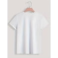 thumbnail image 2 of Valentine's Day Nurse Love Heart Graphic Tee - Women's Casual Short Sleeve T-Shirt, Breathable Tee For Adult, Men, Women, Teen, Teenager, Adolescent, Youth, 2 of 6