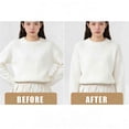thumbnail image 2 of 2Pcs Adjustable Crop Tuck Band - Elastic Shirt Stays Belt for Women, Stylish Tops & Sweater Tuck Tool(Black &White), 2 of 8