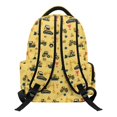 thumbnail image 2 of Chririnla Construction Vehicle Print Breathable Padded Shoulder Bookbag with Large Capacity Lightweight School Bag, Multi-Pockets 17-inch Boys Backpack for Middle School College, 2 of 10