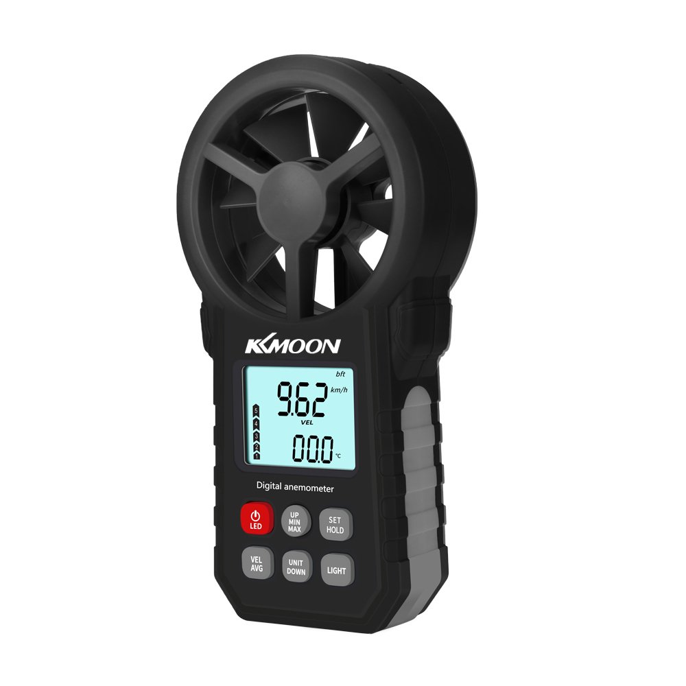 KKMOON Handheld Anemometer Portable Wind Speed Meter CFM Meter Wind