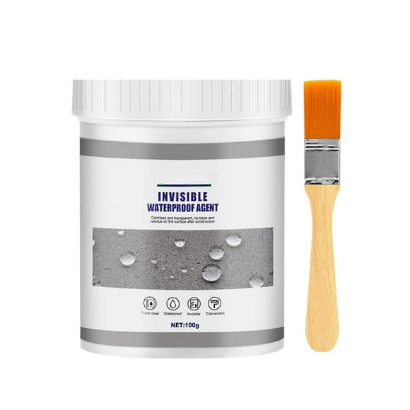 Invisible Waterproof Agent, Super Strong Transparent Waterproof Glue, Anti-Leakage Waterproof Sealant Adhesive Coating for Bathroom, Kitchen, Garden,