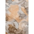 thumbnail image 2 of Addison Rugs Mayfield Washable Transitional Watercolors Orange Rectangle Rug, 2'6" x 3'10", 2 of 6