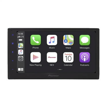 Pioneer DMH-160BT II Car Stereo Head Unit, Double Din, 6.8" Touchscreen, CarPlay/Android Auto (New)