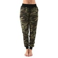 thumbnail image 5 of TD Collections Women Drawstrings camo pritn Jogger Sweatpants- Black High Waisted Pockets Pants (Black/Green, Small), 5 of 5
