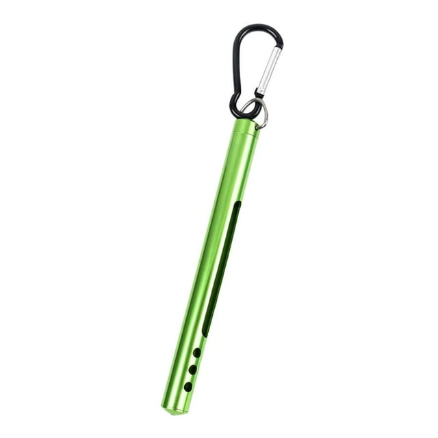 jinwen Stainless Steel Tube Fishing Thermometer Water Temperature Measurement Green