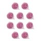 thumbnail image 2 of Sonducket Bufanda cuadrada Pañuelo de gasa Accesorios sedosos para representaciones teatrales Pink rosa carne 60*60cm 10Conjunto, 2 of 6