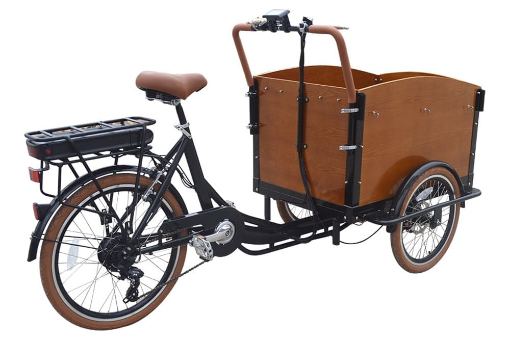 Classic Electric Dutch Cargo Tricycle