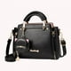 thumbnail image 5 of Bolsos cruzados Moda Cuero Mujer Lindo Gato Bolsos Totes con Monedero Negro, 5 of 6