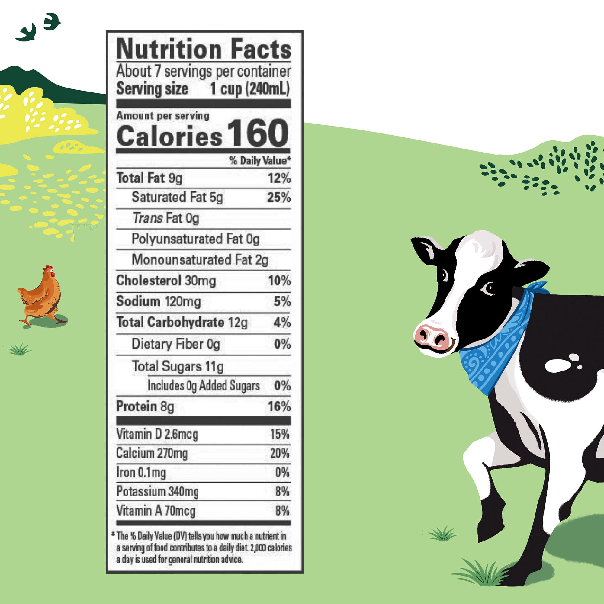 Organic Valley Grassmilk Organic Grassfed Whole Milk, 59 fl oz