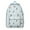 Pug and Footprints, variant on Pitbull Dog and Footprint Backpack for School,Cute School Bag,Schoolbag with Adjustable Shoulder Straps & Padded Back,15.7"x11.8"x5.5"