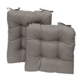 thumbnail image 4 of CJC Outdoor Rocking Chair Cushions Pack of 2 Patio Chair Cushion Pad Sets Patio High Back Chair Seat Cushions with Ties for Garden Patio Furniture, 4 of 8