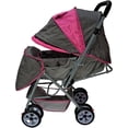 thumbnail image 4 of Carriola Sonic Rosa Trendy Kids Compacta c/ Mango Reversible, 4 of 8