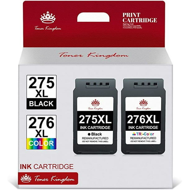 Toner Kingdom Ink Cartridges Replacement for Canon 275 276 Ink for