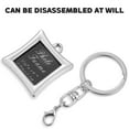 thumbnail image 3 of Viveous 3 Pcs Matching Keychains For Couples Photo Key Chain Photo Frame Keychain With Picture Holder For Boyfriend And Girlfriend, 3 of 10