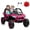 Rose Pink, variant on 4WD 24V Ride on Toys for Big kids with Remote Control 2 Seater Ride on UTV 400W Powered Ride on, Black