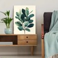 thumbnail image 5 of Qisvanset 12x16 Inch 2D Flat Framed Canvas Art, Sage Green Vintage Botanical Watercolor Nursery Home Wall Art, 5 of 5