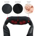 thumbnail image 5 of Electric Neck Shoulder Massager Back Massage Machine Home Office Use Health Care Heat Massage, 5 of 5