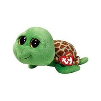 TY Beanie Boos -Zippy Green Turtle  (Glitter Eyes) Small 6" Plush