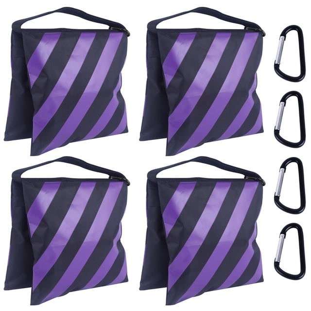Sandbag ABCCANOPY para soporte de vídeo, trípode ligero, 4 paquetes, color morado