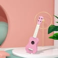 thumbnail image 4 of Guitarra de juguete de ukelele para ,6 pulgadas, juguete de ukelele de guitarra de educación temprana para y niñas, s pr rosado Baoblaze Juguetes de ukelele para niños, 4 of 8