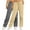 Kaki2, variante sur AherBiu Pantalon de Survêtement 2 Pcs pour Femmes Tendance 2024, Joggers Droits Amples, Pantalon Taille Haute Confortable pour la Course