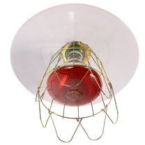 FELTECHELECTR Heat Lamp Set Heating Cage Pet Light Bulb Puppy Heater Baby White