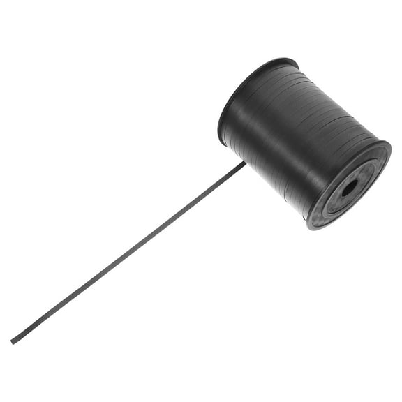 PENIKOKO 1 Roll Balloon Strings For Wedding Cars Black PE Decorative Packaging Ribbon Wrap