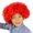 D, variante sur Perruques Lace Front Cheveux Humains Fête Disco Drôle Afro Clown Cheveux Fan de Football-Enfants Afro Mascarade Perruque Cheveux