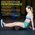 thumbnail image 6 of ProsourceFit High Density Speckled Black Foam Roller for Myofascial Release, Trigger Point Massage, and Muscle Therapy, 6 of 7