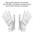 thumbnail image 4 of Inteprter Guantes Cotton Factory Mittens White Housework Guantes Unisex Elástico Guante para conducir Cadenas y protecciones para puertas de seguridad, 4 of 6