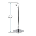 thumbnail image 2 of Chrome Hook Stand with 18 x 36 inch Extension - Chrome Finish, 2 of 7