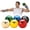MultiColored, variant on THERABAND Soft Weight 1.1 Lb, 4.5" Ball-Shaped Isotonic Exercise Balls for Physical Therapy, Weighted Ball Set for Pilates, Shoulder Strength & Rehab, Color-Coded, Portable & Easy to Grip