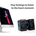 thumbnail image 3 of M18 Mini Computer Speaker Desktop Audio Multimedia Desktop Audio Subwoofer Speaker USB Multimedia Speaker For Computer Laptop, 3 of 7