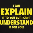 thumbnail image 3 of CafePress - Explain Understand Dark T Shirt - Men's Classic Graphic Cotton T-Shirt, 3 of 4