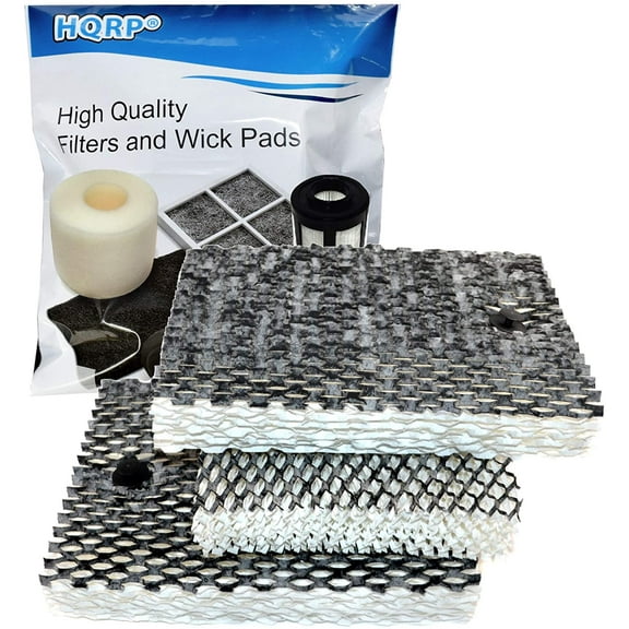 HQRP 3-Pack Filter for Bionaire Humidifier BCM7204, BCM7207, BCM7205, BCM7255