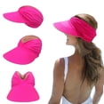 thumbnail image 4 of Gorra de béisbol de doble cara para mujer, gorra de ala grande con protección solar, gorra para deportes al aire libre, 4 of 6