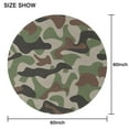 thumbnail image 6 of Camouflage Round Tablecloth 60x60in(153x153cm) – Waterproof Polyester Table Cover with Full Print Design, Wrinkle Resistant & Washable for Kitchen Dining Party Decor, 6 of 6