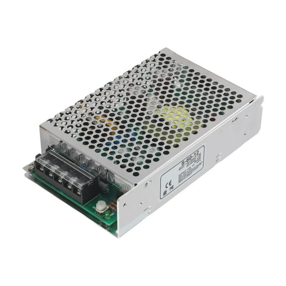 1PC S-60-12 60W Switching Power Supply Adjustable Voltage Range (±2%) DC12V 5A Stabilized Single Output Regulated Power Supply