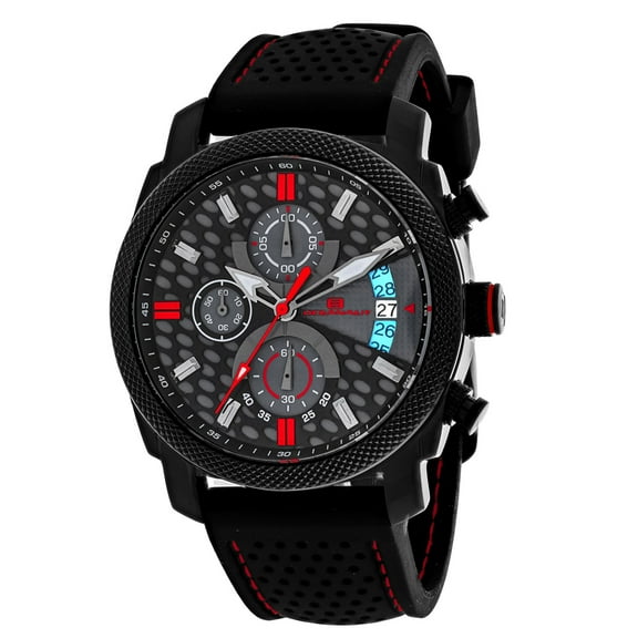 Oceanaut Men's Kryptonite Black and Grey Dial Watch - OC2324