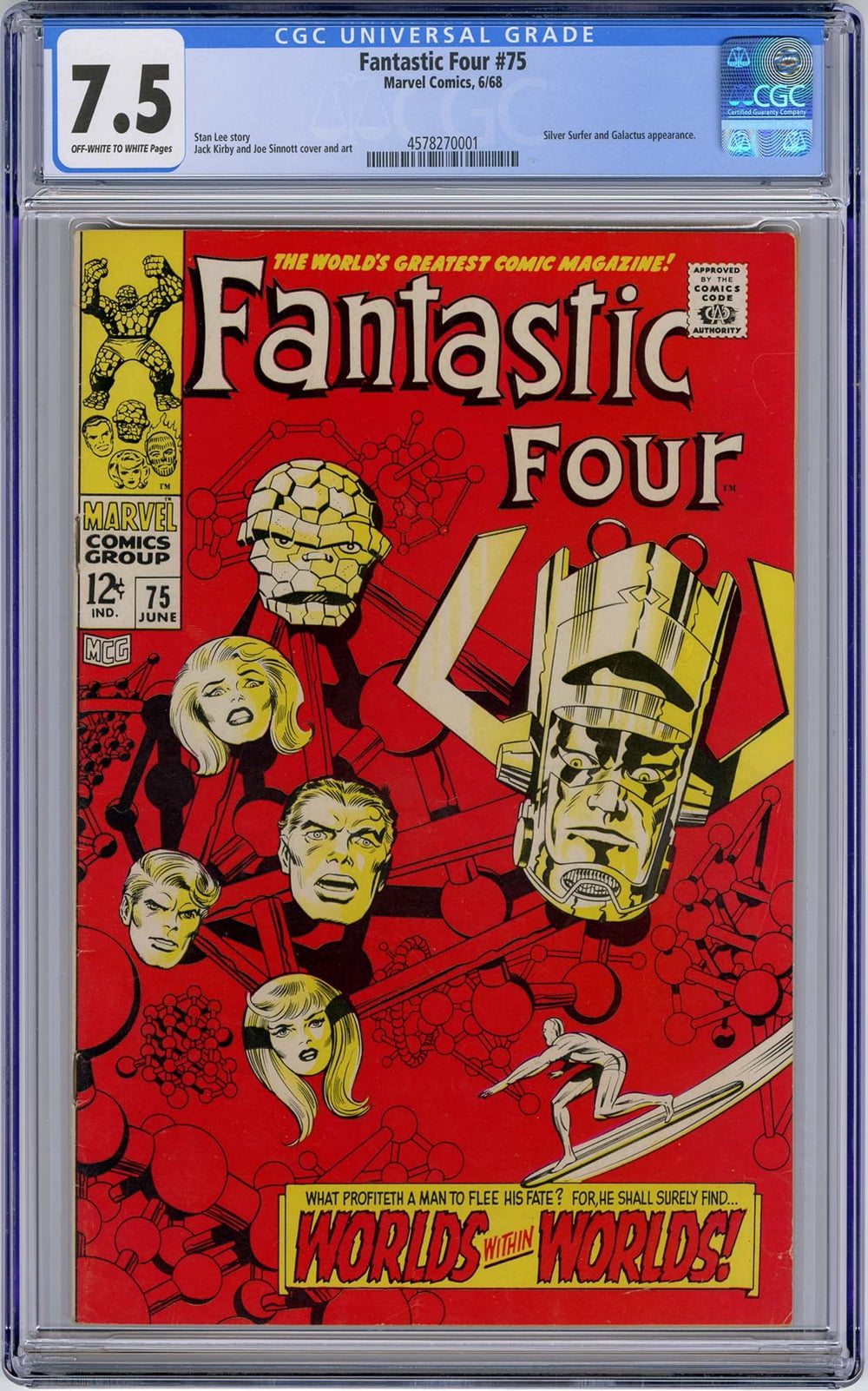 Cover of Fantastic Four #75