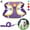 Purple, variant on PULLIMORE No Pull Dog Harness Leash Set Reflective Adjustable Easy Control Pet Chest Vest for Small Medium Dogs (S, Red)