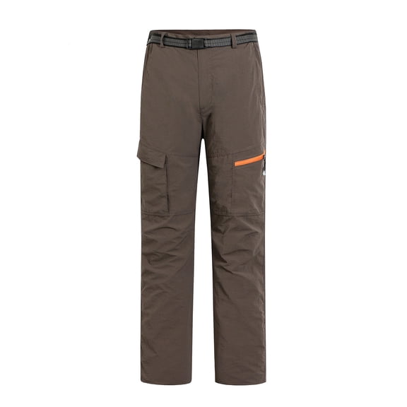 MHFRRA Cargo Pants for Men Men's Hiking Pants Tall Inseam 30"/32"/34"/36" Lightweight Work Cargo Pants Water 5 Zipper Pockets