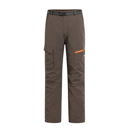 MHFRRA Cargo Pants for Men Men s Hiking Pants Tall Inseam 30 /32 /34 /36 Lightweight Work Cargo Pants Water 5 Zipper Pockets