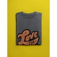 thumbnail image 3 of Love For All Banner T-Shirt Men -Smartprints Designs, Male 3X-Large, 3 of 4