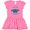 Raspberry with Polka Dots, variant on Inktastic Save Our Environment Earth Butterfly Girls Toddler Dress
