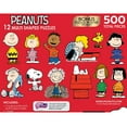 thumbnail image 3 of RoseArt: 12 Mini-Shaped PEANUTS Puzzles, 500 Pieces, 3 of 5