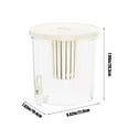 thumbnail image 3 of Beige High-Capacity Water Kettle With Temperature-Resistant Base Easy-Pour Spout For Iced Tea And Juice Storage #n37I0, 3 of 9