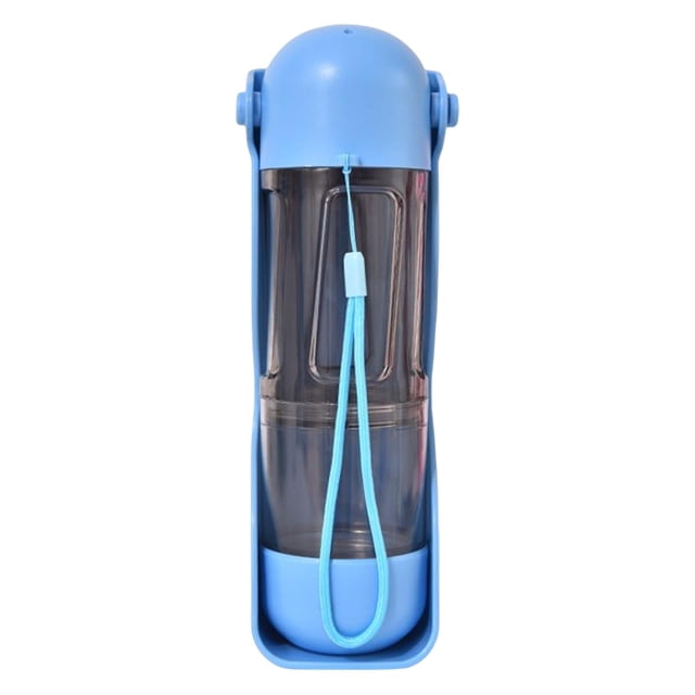 Alimentador multifunción de botella de agua pa cachorros aire libre Azul Zulema botella dispensadora de cachorros