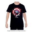 thumbnail image 1 of Playera Capitán América Talla 12 The First Avenger Negro, 1 of 1